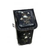 Painted  Coal Bin wï¿½ Tools