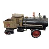 Vtg Keystone Pressed Steel RR 6400 Toy Ride on