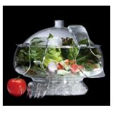 Salad on Ice Acrylic salad Bowl wï¿½ Vented Ice