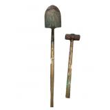 Shovel & Sledge Hammer