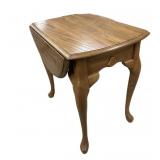 Oak Drop Leaf Side Table