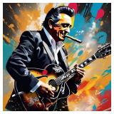 CASH Cigar 1 Hand Signed by Charis