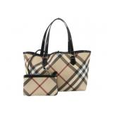 Burberry Nova Check Tote Bag