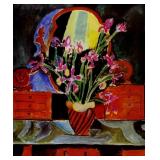 Vase Of Irises Limited Edtiion by Henri Matisse