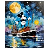 Starry Steamboat LTD EDT Canvas Van Gogh LTD