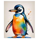 Penguin II Limited Edition Hand Signed by Charis