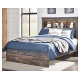 Full Ashley Drystan Rustic  Bookcase Bed