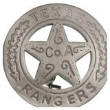 Texas Rangers Badge