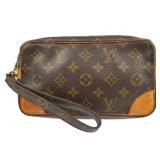 LOUIS VUITTON MARLY DRAGONNE PM CLUCTH BAG