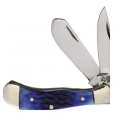 Frost Baby Saddlehorn Blue Bone Knife