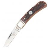 Rough Ryder Amber Bone Lockback Knife