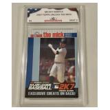 2007 Topps Unlock the Mic #3 Mickey Mantle Card