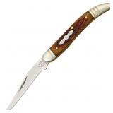 Rough Ryder Baby Toothpick Amber Bone Knife