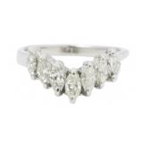 Platinum 1.00 ct Diamond Ring