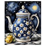 Damier Sunflower Teapot Canvas Van Gogh LTD
