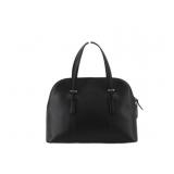 Burberry Black Leather Designer Hand Bag