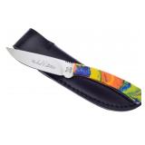 HEN + ROOSTER FEATHER MACAW SKINNER KNIFE