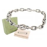 Gucci GG Chain Logo Bracelet