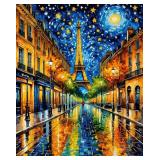 Paris Street View LTD EDT Canvas Van Gogh LTD