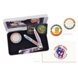 TRUMP NEVER SURRENDER KNIFE