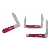 RED MICARTA WARRIORS KNIFE SET