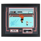 Autographed Mike Tyson Punch-Out Photo Display