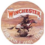 Winchester Express Round Sign