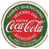 Coca Cola Delicious & Refreshing Sign