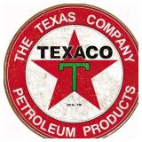 Texaco Filling Station Sign