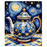 Damier Starry Teapot LTD EDT Canvas Van Gogh LTD