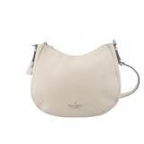 Kate Spade White Leather Logo Shoulder Bag