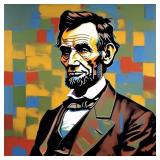 Lincoln 1 Signed LTD EDT by VAN GOGH LIMITED