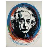 Einstein LE Signed Giclee From Modern Masters