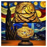 Stain Glass Lamp 3 LTD EDT Signed by Van Gogh Ltd
