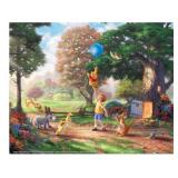 Disney Winnie the Pooh II by Kinkade