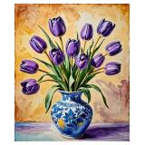 Amethyst Tulips 1 LTD EDT by Van Gogh Limited