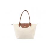 LONGCHAMP White Pliage Tote Bag