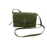Kate Spade Olive Green Leather Shoulder Bag