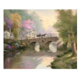 Hometown Bridge by Thomas Kinkade