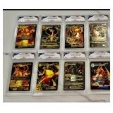 Pokï¿½mon Black Foil Custom Fan Art Card Set