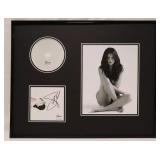 Autographed Selena Gomez Framed Print Display