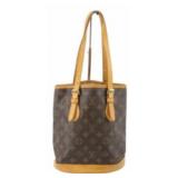 Louis Vuitton Monogram Bucket PM Tote Bag