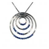 Elegant Ceylon Sapphire Necklace