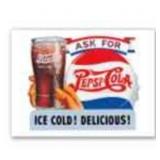 Pepsi Ice Cold Delicious Tin Sign