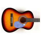 Autographed Reba McEntire Acoustic Guitar