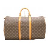 Louis Vuitton Monogram Keepall Handbag 50