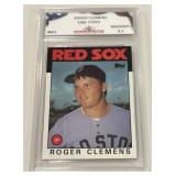 Vintage 1986 Topps #661 Roger Clemens Card