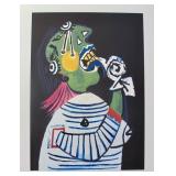 WOMAN IN DISTRESS Picasso Estate Signed Giclee
