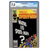 Vintage 1986 Web of Spider-Man Comic Book