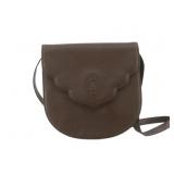Yves Saint Laurent Brown Leather Shoulder Bag